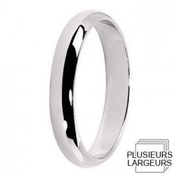 bague mariage homme argent