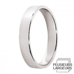 bague mariage homme argent