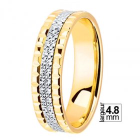 Alliance femme originale - Alliance de mariage Or...