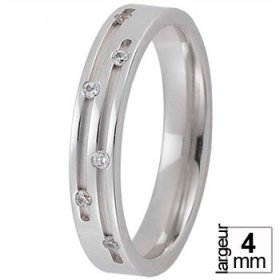 Alliance femme originale - Alliance de mariage Or...