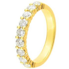 Alliance femme Or jaune - 1 ct