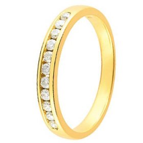 Alliance femme Or jaune - 0,20 ct