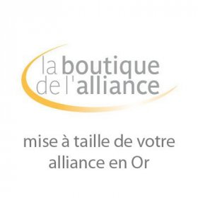 Mise à taille alliance Or 9...