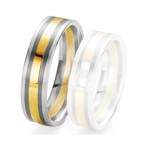 Alliance de mariage Breuning - 2 ors OG/OJ 6.0 mm - 1303420460B Alliance de mariage Breuning - 2 ors OG/OJ 6.0 mm - 1303420460B