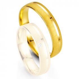 Alliance de mariage Breuning - Oor jaune 4.5mm - 1303400445G