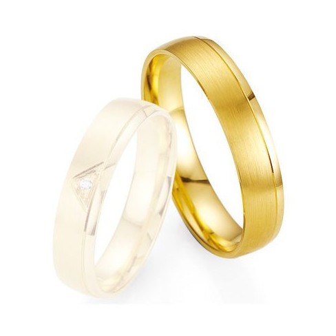 Alliance de mariage Breuning - Or jaune 4.5mm - 1303400645G Alliance de mariage Breuning - Or jaune 4.5mm - 1303400645G