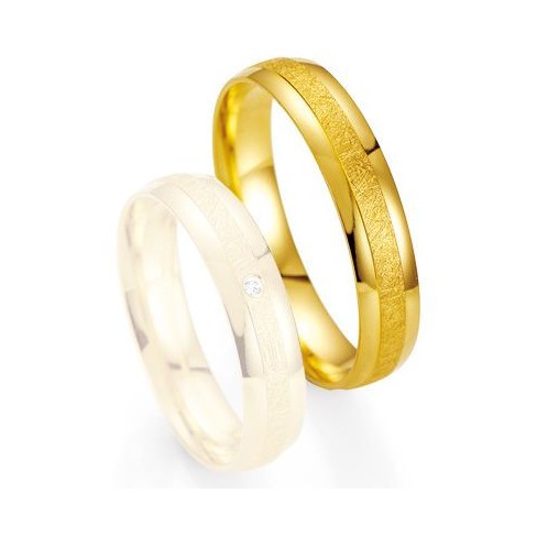 Alliance de mariage Breuning - Or jaune 4.5mm - 48/07014-0 Alliance de mariage Breuning - Or jaune 4.5mm - 48/07014-0