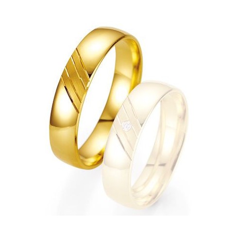 Alliance de mariage Breuning - Or jaune 5.0mm1303401650G Alliance de mariage Breuning - Or jaune 5.0mm1303401650G