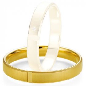 Alliance de mariage Breuning - Or jaune 3.5mm - 1303407435J