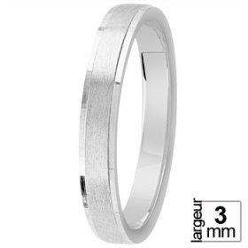 Alliance femme Argent - 3,0