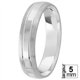 Alliance Argent homme - 5,0