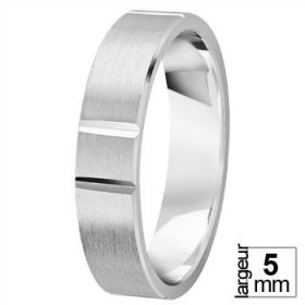 Alliance Argent homme - 5,0