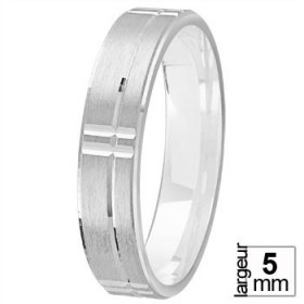 Alliance Argent homme - 5,0