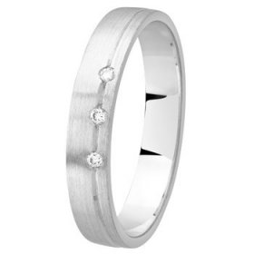 Alliance femme Argent - 4,0