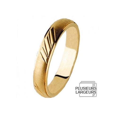 Alliance de mariage Or jaune - La Boutique de l'Alliance Alliance de mariage Or jaune - La Boutique de l'Alliance