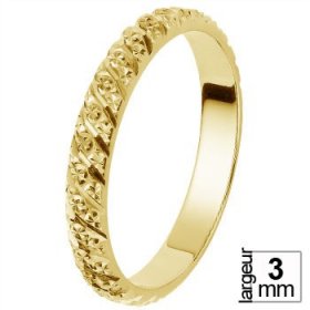 Alliance de mariage Or jaune