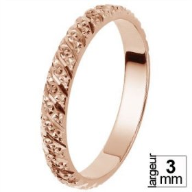 Alliance femme Or rose - Alliance de mariage Or rose