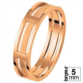 Alliance homme pas cher - Alliance de mariage Or rose