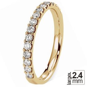 Alliance femme Diamant - Alliance de mariage Or...