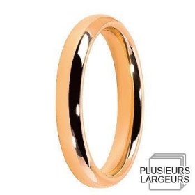 Alliance homme - Alliance de mariage Or rose...