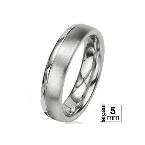 Alliance de mariage Breuning en Argent Alliance de mariage Breuning en Argent