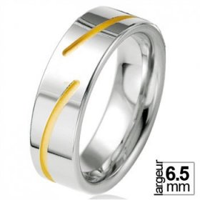 Alliance Argent homme - Alliance de mariage Argent...