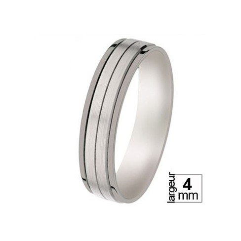 Alliance de mariage originale, pour Lui, Palladium et ruthénium noir Alliance de mariage originale, pour Lui, Palladium et ruthénium noir