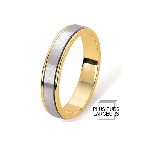 Alliance de mariage 2 Ors 750 Alliance de mariage 2 Ors 750