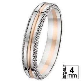 Alliance femme originale - Alliance de mariage 2 Ors