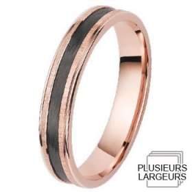 Alliance de mariage Or rose...