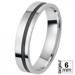 bague or blanc carbone bague or blanc carbone