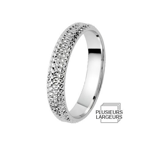 Alliance de mariage Or blanc Alliance de mariage Or blanc