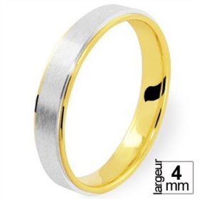 Alliance homme Or jaune - Alliance de mariage 2 Ors