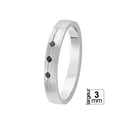 Alliance de mariage Femme-Homme en Argent - la Boutique de l'Alliance