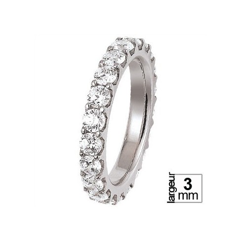 -50% sur l'alliance sertie de diamants mixte - Boutique de l'Alliance