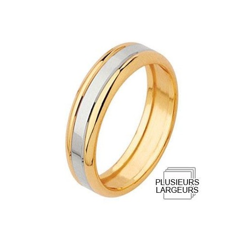 Alliance de mariage 2 Ors 750 Alliance de mariage 2 Ors 750