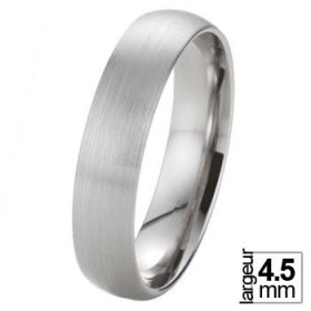 Alliance homme - Alliance de mariage Platine 