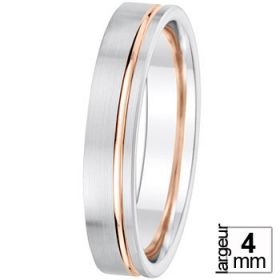 Les motifs lignes - Alliance de mariage 2 Ors 750