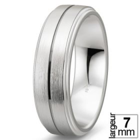 Alliance femme Argent - Alliance de mariage Argent