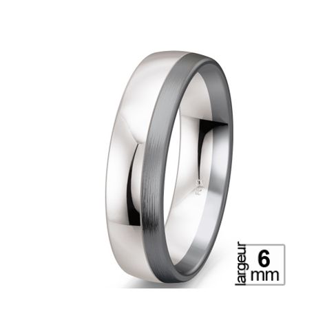 Alliance de mariage Or blanc 585 Alliance de mariage Or blanc 585