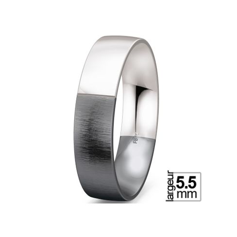 Alliance de mariage Or blanc 585 Alliance de mariage Or blanc 585