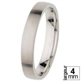 Alliance homme pas cher - Alliance de Mariage Or blanc