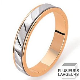 Voir toute la collection - Alliance de mariage 2 Ors 750