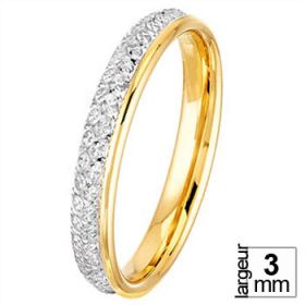 Alliance femme Or jaune - Alliance de mariage 2 Ors