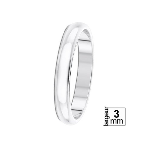 Alliance En Platine 850 - Bague Jonc Motifs Géométriques Années 80 (circa 1980) - Taille 52