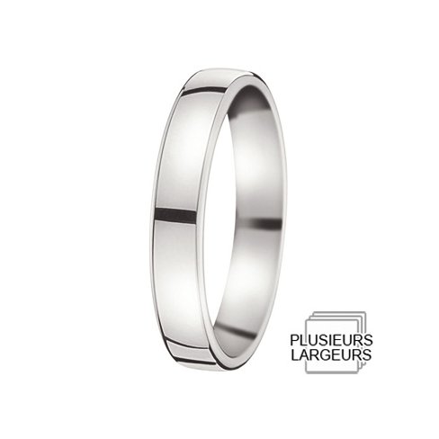 Alliance Platine 950 Classique Jonc / Bague de Mariage Platine