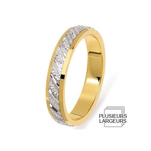 Alliance de mariage 2 Ors 750 Alliance de mariage 2 Ors 750