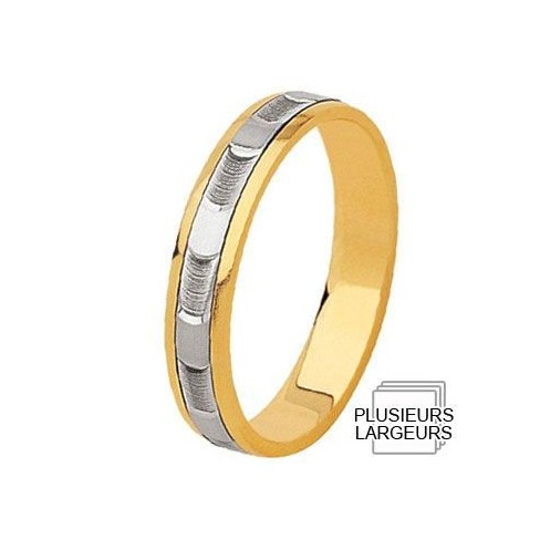 Alliance de mariage 2 Ors 750 Alliance de mariage 2 Ors 750