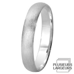 Alliance femme - Alliance de mariage Argent