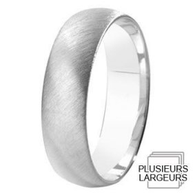 Alliance femme Argent - Alliance de mariage Argent